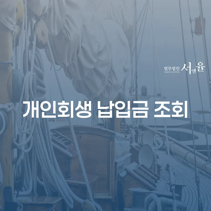 개인회생 납입금 조회가 필요한 이유는 무엇일까요?